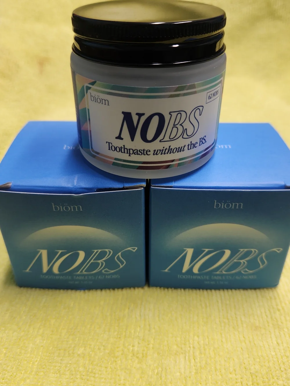 NOBS Toothpaste Without the BS - Blue Jar